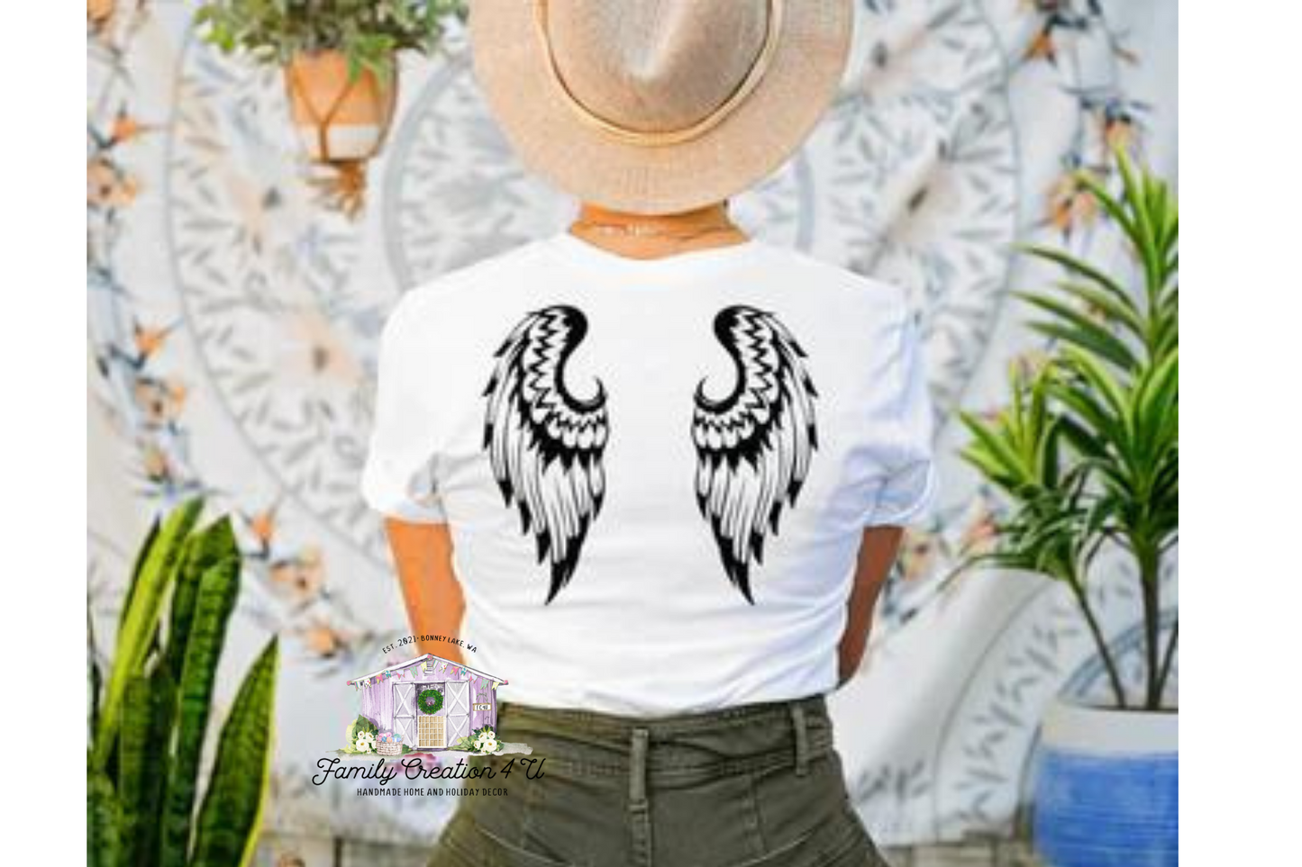 Medium Size Angel Wings
